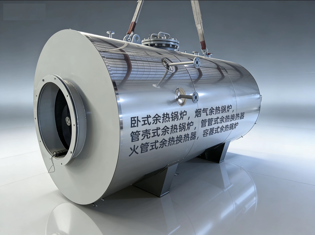 0.8吨火管式余热锅炉